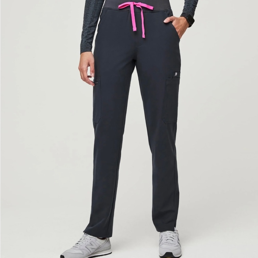 Figs Yola high waisted skinny scrub pants - Night Sky XS/P